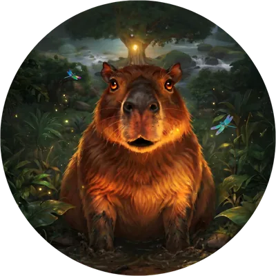 Wise Capy card art